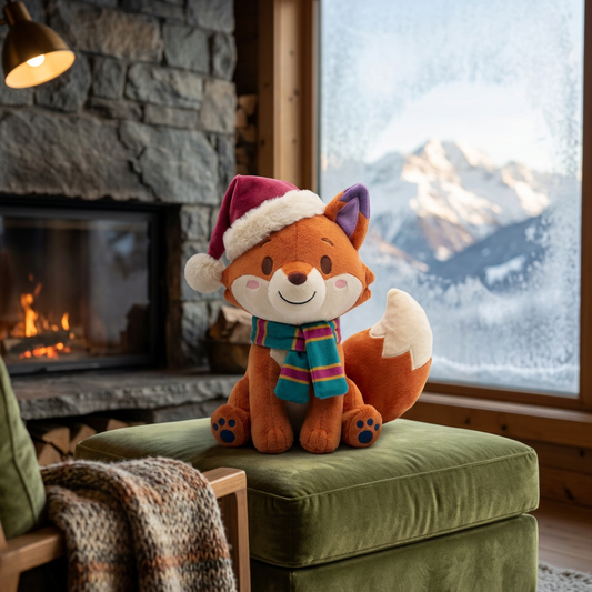 FrostFable in an alpine cabin reading corner