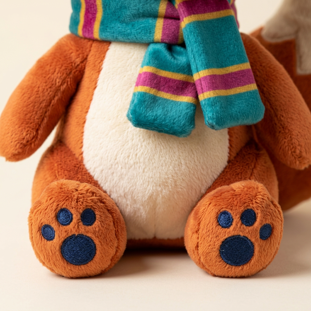 FrostFable ivory chest and navy paw details