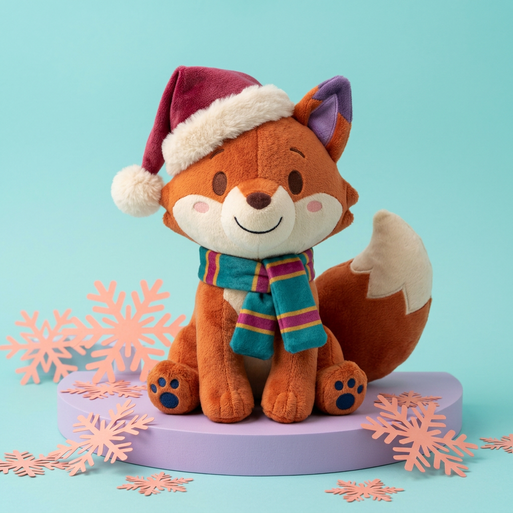 FrostFable in an icy turquoise studio